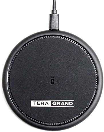 Tera Grand - 10W Wireless Charger Qi Compatible works with iPhone 11, 11 Pro, 11 Pro Max, Xs Max, XR, XS, X, 8, 8 Plus, AirPods Pro, Galaxy S10 S9 S8, Note 10 Note 9 Note 8