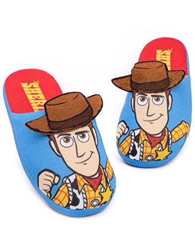 Pantoufles Woody Toy Story pour garçon chaussons 3D Disney Pixar