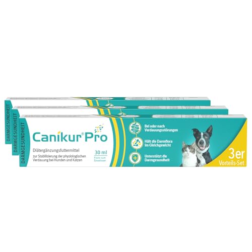 Boehringer Ingelheim Canikur Pro Paste bei Durchfall von Hunden und Katzen - 3 x 30 ml
