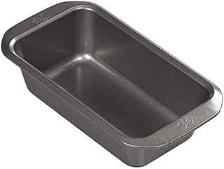 Tala 1lb Loaf Baking Tin - Non-stick Loaf Pan - Even Heat Distribution Oven Tray for Bread, Banana Bread & Pound Cakes - Carbon Steel, Wide Flat Handles, Dishwasher and Freezer Safe - 20 x 10cm