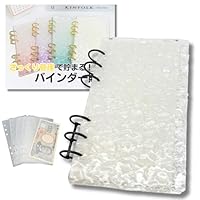 Amazon.co.jp: ikomaido バインダー貯金 韓国 アクリルバインダー A6