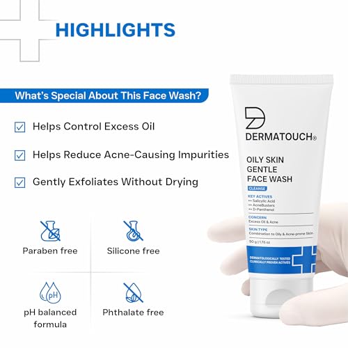 DERMATOUCH Oily Skin Face Wash 50g - Image 6