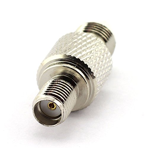 DGZZI 2-Pack FME Female to SMA Female RF Coaxial Adapter FME to SMA Coax Jack Connector
