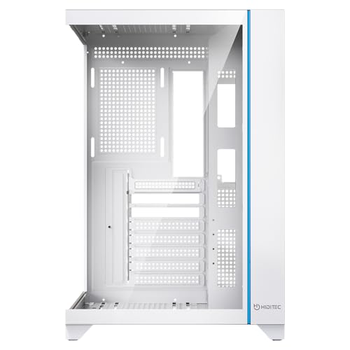 Gabinete PC Hiditec H3 con chasis de doble cámara y controladora ARGB 5
