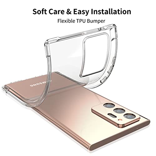 Image of Case Creation Brand - Mobile Cover for Samsung Galaxy S21 Ultra (Soft & Flexible Back Case), Transparent