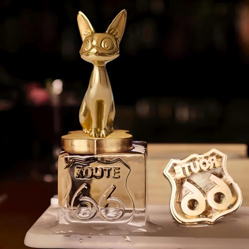 Sello Personalizado para Cubos de Hielo con Mango de Gato miniatura 1