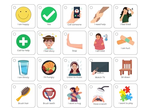 Special Needs Communication Cards for Non Verbal Children and Adults with Autism, Speech Delay Visual aid - Image 6