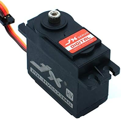 Miniatura 3 de PDI-HV5523MG 50.7 lbs Motor sin núcleo de alto par servo 8.4V 0.16 segundos engranaje de metal servo estándar para 18 110 RC Car Robot Airplane