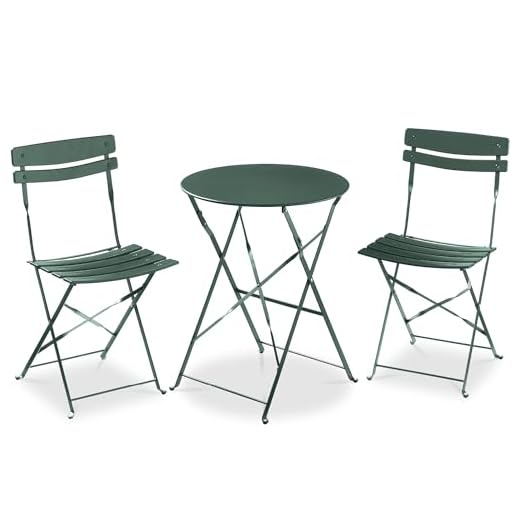 Space Saving 3-Piece Bistro Set