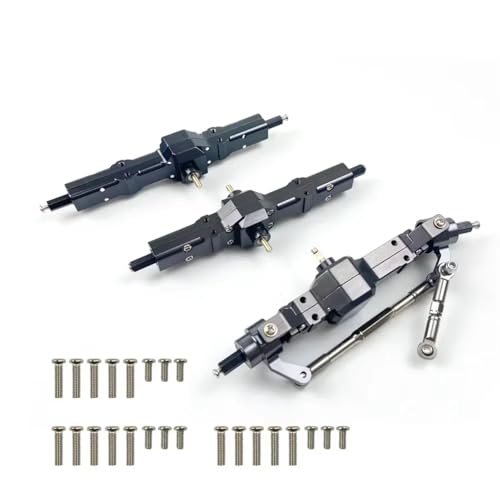 RC�|�[�^���A�N�X�� Compatible With WPL C14 C24 B14 B24 B16 B36 1/16 RC�N���[���[�g���b�N�p�J�[�p�[�c �A���~���t�����g�����A�u���b�W�A�N�X��(Gray)