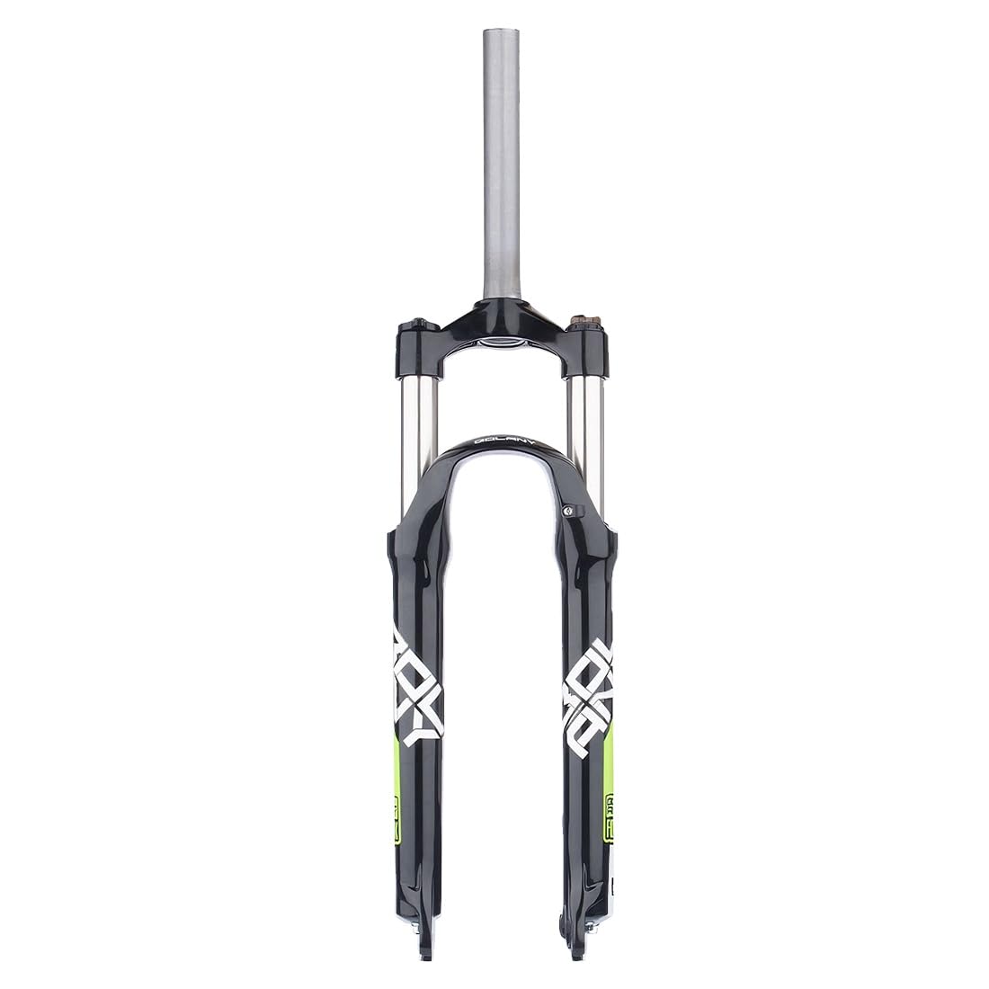 MTB Forcella Ammortizzata Bici 26" 27.5 29" Dritto 1 1/8" Olio/Primavera Corsa 100mm Freno Disco Blocco Manuale QR 9mm