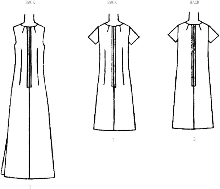 Simplicity Misses' Vintage 1960's Collarless Dress Sewing Pattern Packet, Design Code S9884, Sizes 16-18-20-22-24