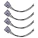 NewYall Pack of 4 Ignition Coil Connector Repair Harness Plug Wiring Pigtail