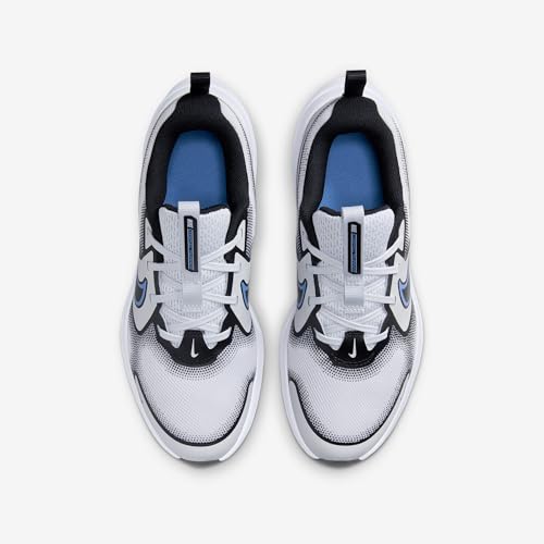 Nike Cosmic Runner Big Kids' Road Running Shoes (HM4402-006, Pure Platinum/Black/White/Blue Beyond)4