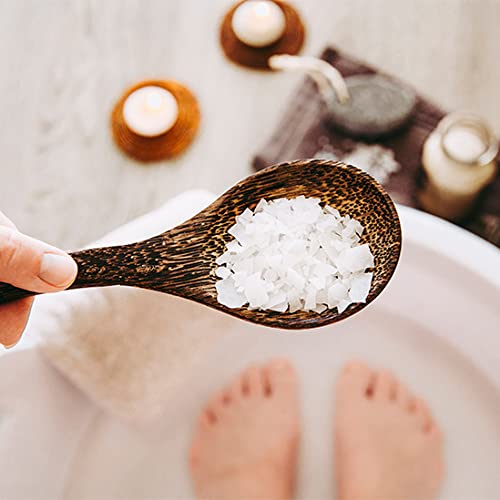 Falls River Soap Company Triple Chocolate Sundae Salt Scrub [8 Oz] No Alcohol, Sulfates - Paraben Free Body & Bath Salt Scrub W/Essential Oils, Glycerin, Refreshing Aroma | Personal Skincare #TOP1