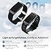 Smart Bracelet, Wearable Activity & Fitness Tracker Band, 24H Sleep Tracker, All-Day Continuous Heart Rate Blood Pressure Stress HRV Monitor, 173 Sport Modes Smart Wristband with Free APP Black