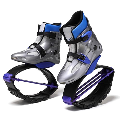 CYHTYM Jumps Botas Zapatos Zapatos de Rebote, Entrenamiento físico, Botas Lunares, Elasticidad Ajustable, Capacidad de Carga de 44 a 154 Libras(S)