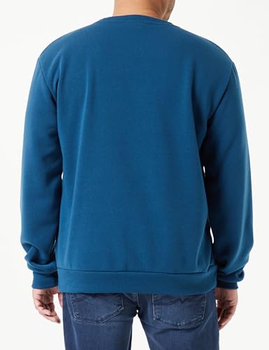 Sweat tricot homme turquoise stretch et infroissable XL