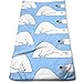 Produktbild DDHHFJ Cartoon Polar Bear Blue Super Soft, Machine Washable and Highly Absorbent,Towel(Face Towels,for Home, Gym or Sports),