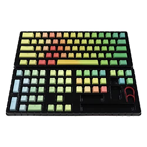 Touches PBT multicolores pour clavier mécanique Cherry MX Switch Dye-Sub