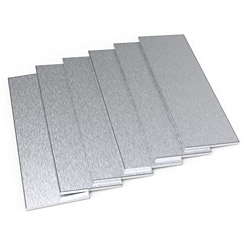 Silatu Welding Coupons - 24Pcs 2×6 Inch Aluminum Welding Kit, 11 Gauge Welding Training Metal Plate For Mig, Tig, Gas, Arc, Stick #TOP5