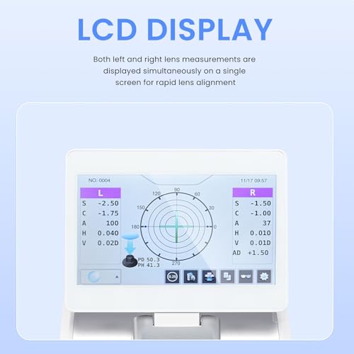 AISITESY Digital Lensmeter Auto Lensmeter Optical Digital Optical Focimeter Ophthalmic Equipment LM-900 by AISITESY - Image 5