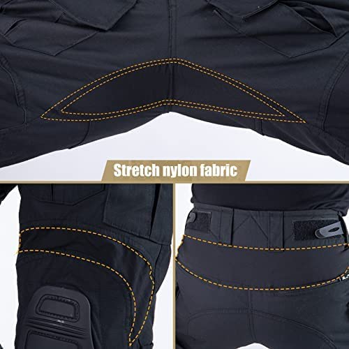 Votagoo Combat Pants With Knee Pads, G3 Hunting Multicam Pants For Men Tactical Military Paintball Trousers Airsoft Gear #TOP6