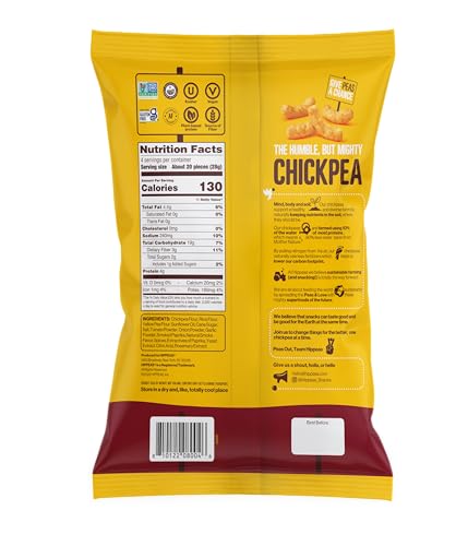 Image of Hippeas Chickpea Puffs, Bohemian Barbecue (Pack of 2), 4 Ounce, 4g Protein, 3g Fiber, Vegan, Gluten-Free, Crunchy, Plant Protein Snacks