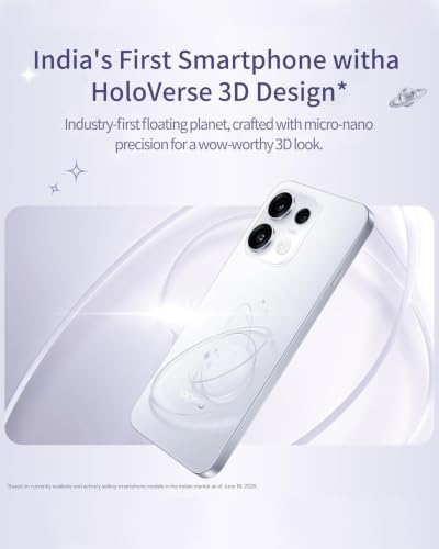 Image of OPPO Reno16c 5G| 3D Design | 50MP 3.5X Telephoto Camera | 4K Video | AI Remix Collage | 7000mAh 80W SUPERVOOC | ColorOS 16 | IP69K | Dimensity 7300,Twilight Violet:8 GB+256 GB