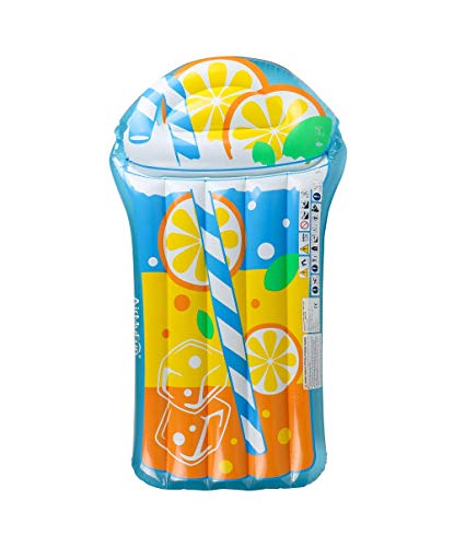 Airmyfun - Colchón Hinchable De Agua Gigante, Supercómodo, Para Piscina Y Playa, 185 X 100 Cm