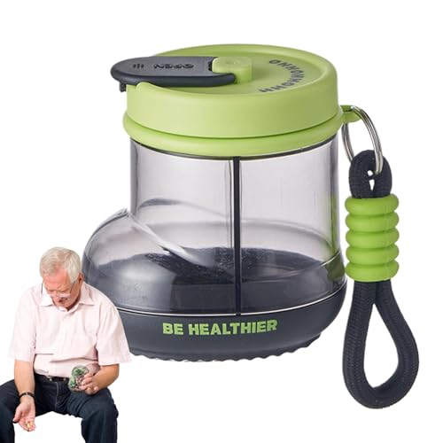 Pill Dispenser For Daily Use - Pill Dispenser, Travel Pill Bottle | Boot Shaped Pill Box, Bottle Pill Dispenser, Supplement Organizer P