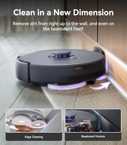 Image of NARWAL Freo Z Ultra Robot Vacuum and Mop Combo, Dual RGB Cameras and Chips, AI Avoidance, 12000Pa Suction, Real-Time Decisions, Adaptive Hot-Water Self Wash & Self Emptying, Pet Hair, Quiet, Grey
