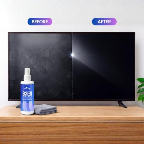Image of QUICLEAN Laptop Cleaner Kit -250ml with 7-in-1 Gadget Cleaning Machine & 350gsm Cloth for All Screen Cleaning | Machine Cleans,Mobile, Laptop, Keyboard, Earbuds & Lens |Cleaner Cloth for Large Screen