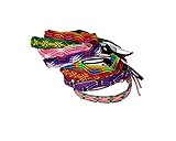 Amazing Lot 100 Friendship Bracelets From Peru