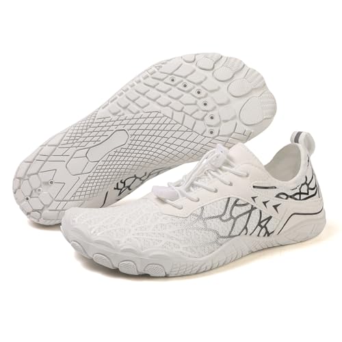 Women's Men's Hike Barefoot Shoes Wide Toe Box Water Shoes Quick Dry Swim Shoe Breathable & Non-Slip for Pool Beach Surf Walk Water Yoga