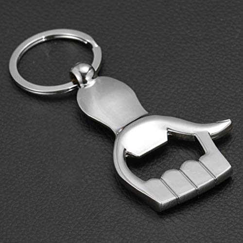 Amosfun 3 peças criativas de abridor de garrafa em formato de palmeira, chaveiro para abridor de gar