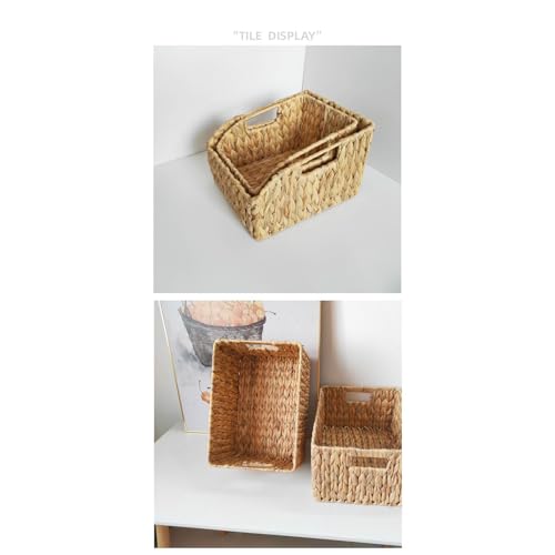 Panier jacinthe d'eau poubelle scandinave salon cozy
