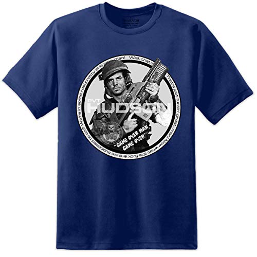 T-shirt Xenomorph Nostromo Weyland Yutani bleu marine grande taille 5XL