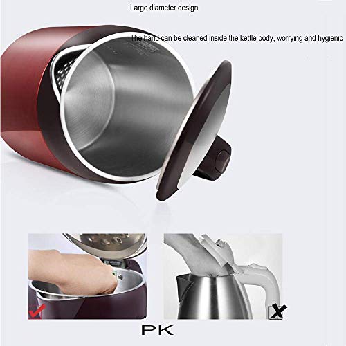 Hervidor Eléctrico de Té 1.5 L Acero Inoxidable miniatura 4