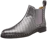  Melvin & Hamilton Damen Susan 37 Chelsea Boots, Grau (Fermont/Gunmetal/Ela Gunmetal/HRS Blk + Welt Rivets), 36 EU