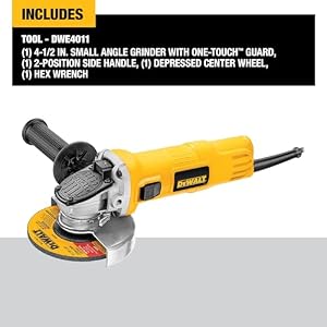 DEWALT Angle Grinder, One-Touch Guard, 4-1/2 -Inch (DWE4011) — photo 2 of 6