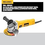 DEWALT Angle Grinder, One-Touch Guard, 4-1/2 -Inch (DWE4011) - Image 2