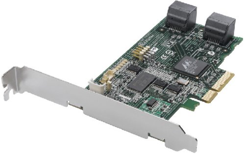 Adaptec RAID 1430SA Contrôleur de stockage (RAID) 4 Canal SATA-300 faible encombrement 300 Mo/s RAID 0, 1, 10, JBOD PCI Express x4