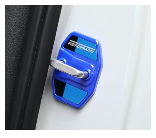 Embellecedor azul de control central y cierre para un interior de coche exclusivo 3