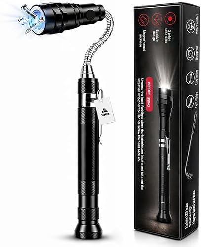 Magnetic Flashlight Telescoping Magnetic Pickup Tool, Gift For Men