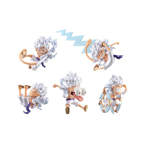 Banpresto Figura de Acción Monkey D. Luffy Gear5 One Piece - World Collectable Special Metallic Color Ver. 7 cm - BP89861P Multicolor - Figura coleccionable - Ideal para los fanaticos del Anime