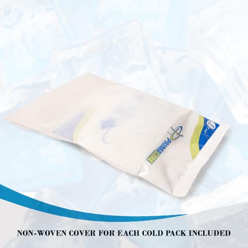 Primacare PCP-45 Instant Cold Packs (4” x 5”) – 24 Disposable Ice Packs with Non-Woven Covers for Pain Relief, Swelling, Inflammation, Sprains, Toothaches, First Aid, for Athletes & Outdoor Activities