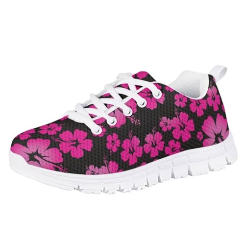 Pinupub Kids Cute Tennis Shoes for Girls Running Sneakers Novelty Print Boys Walking Athletic Shoes