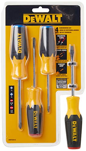 DEWALT Screwdriver Set, 4 Piece (DWHT62512)