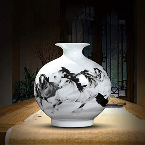 Petite sculpture décorative vase céramique pour bureau MU - 4